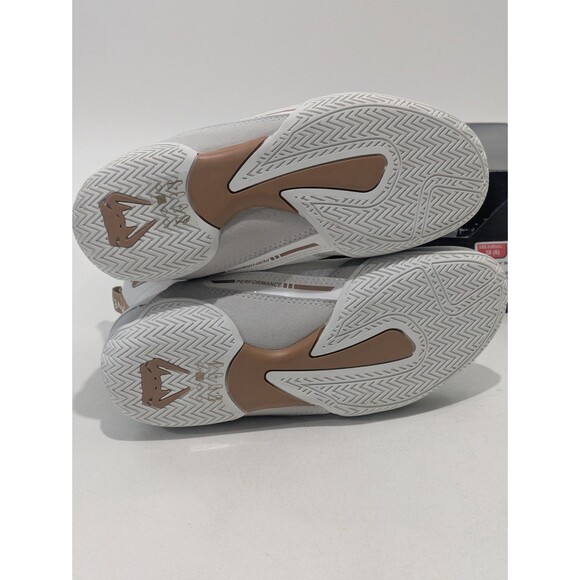 Venum Elite Boxing Shoes White/Gold Size 6 (EU 38) – Mid-Top main image 6